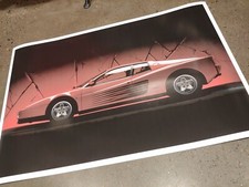 1990s Red Ferrari Testarossa