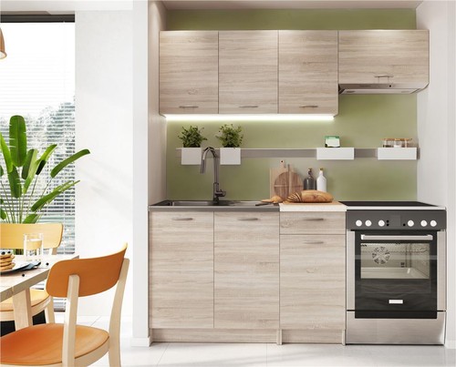Kitchen cabinets set unit - kitchen,