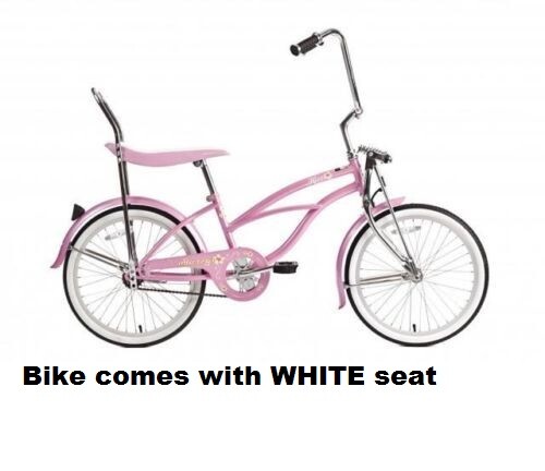 Pink classic lowrider bike - 20",