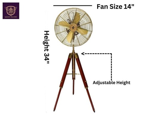Vintage electric pedestal fan - vintage,