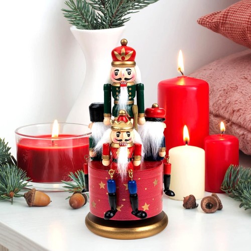 Wooden nutcracker 20cm music - nutcracker,