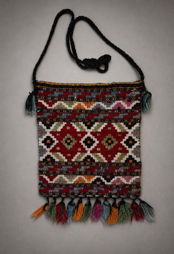 Handmade vintage boho woven - handmade,