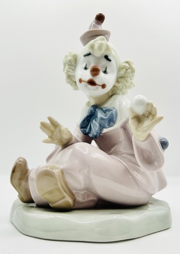 Nao lladro 485 clown now - nao,