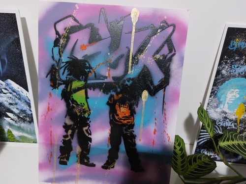 Graffiti pop art spray - pop,