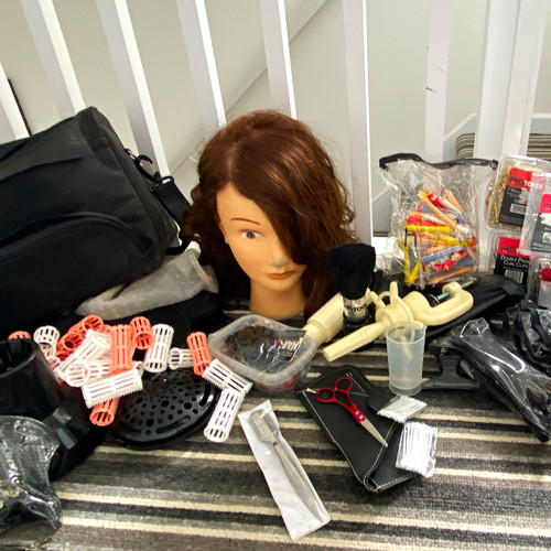 Female hair mannequin - female,