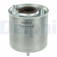 Fuel Filter In-Line 125mm Height Fits Citroën DS Fiat Peugeot Toyota DELPHI