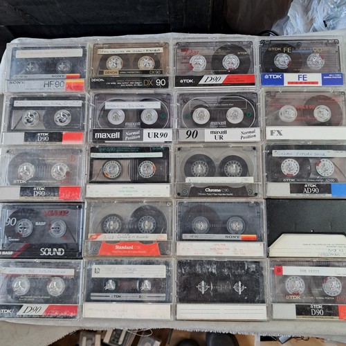 20x used audio cassette tapes - 20x,