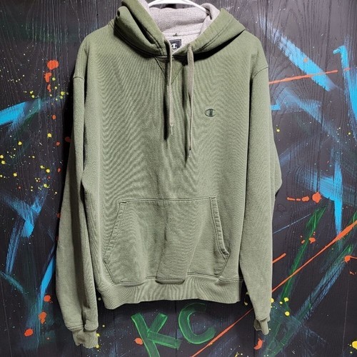 Green champion hoodie - champion, sz