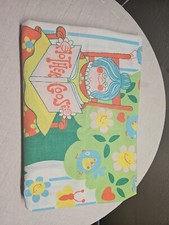 Vtg 70s Mother Goose Pillow
