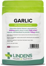 Garlic 1000mg - 200 Odourless
