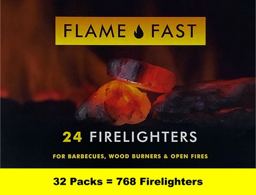 Flamefast 768 firelighters box - firelighters,