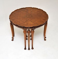 Antique Burr Walnut Pie Crust