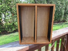 Wooden CD Rack Holder Stand /