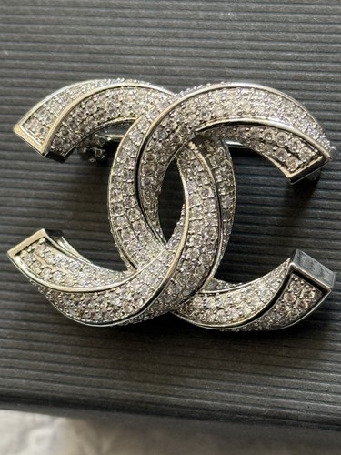 Chanel crystal brooch - chanel,
