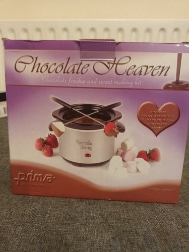Chocolate fondue set - chocolate,