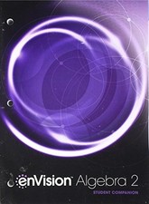 Envision Aga Common Core Student Companion Algebra 2 Gr -  NEW Prentice-Hall S 2