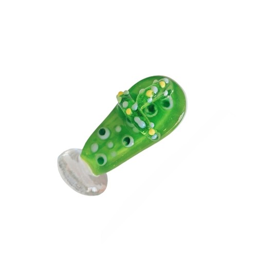 Vintage glass slipper - slipper, car