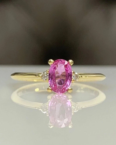 Oval cut prong - ct,