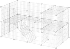 Metal Pet Playpen Cage 2-Floor