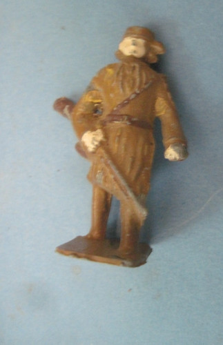 Vintage lincoln log figure - lincoln,