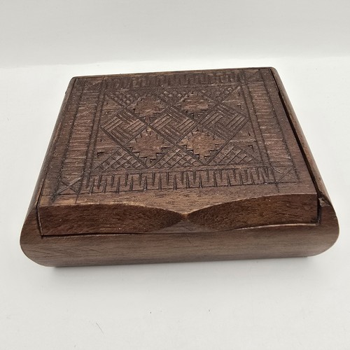 Vintage wooden snuff trinket - vintage,