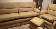 Three Piece Suite in gold