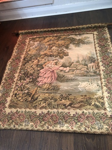 Early french tapestry piece - french,