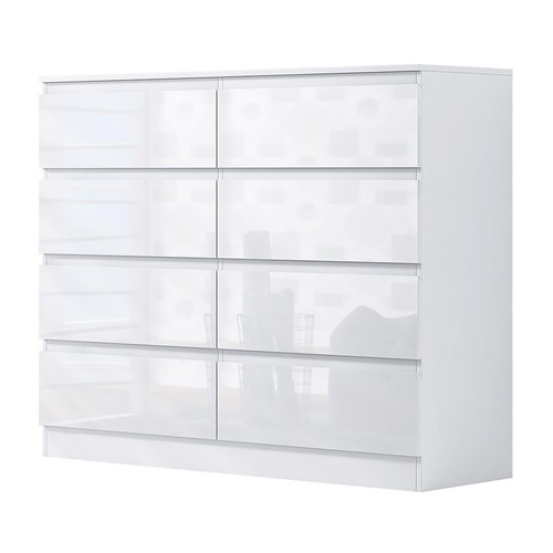 White gloss drawer - chest, of