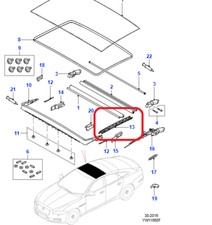 JAGUAR XJ(X351) C2D5751 RIGHT