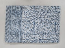 Geometric Print Twin Kantha Handmade Cotton Quilt Bed Cover Throw Blanket Gudari