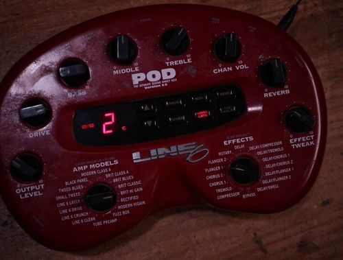 Line6 pod ver2 - ver2, amp