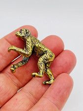 Solid Brass Monkey Ape Chimp