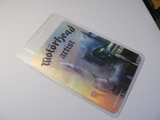 MOTORHEAD AFTERSHOCK ARTIST TOUR LAMINATE PASS / LEMMY, PHIL , MIKKEY