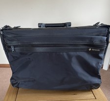 Samsonite Flight Pak Suit Carry On Travel Luggage Bag Blue Good Condition