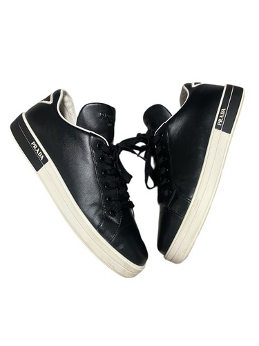 Leather sneakers prada milano - sneakers,
