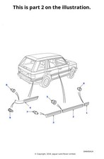 Land Rover Genuine Rubbing
