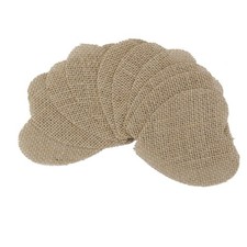  10 Pcs Heart Shape Embellishments Wedding Party Decor Creative Slice