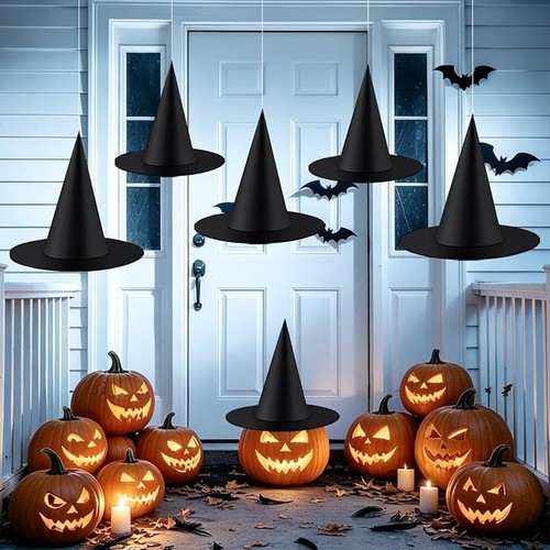 Pcs halloween witch hats - 6,