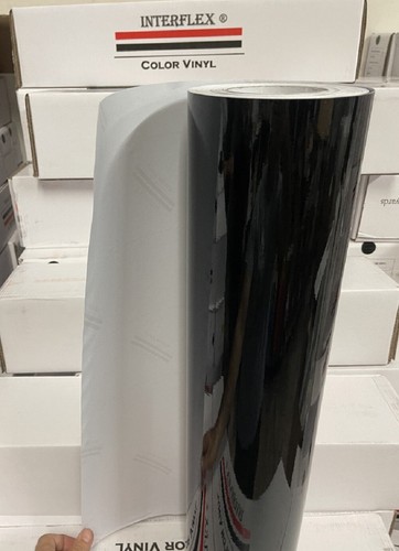 Roll black glossy vinyl - glossy,