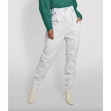 Isabel Marant White Kerris Trousers