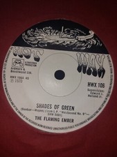 THE FLAMING EMBER SHADES OF GREEN / STOP THE WORLD.. HOT WAX NEAR MINT