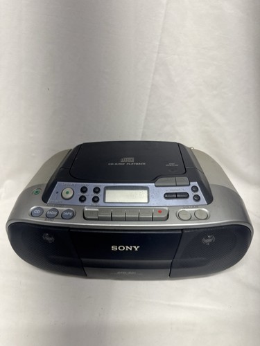 Sony cfd s01 portable radio - cd,