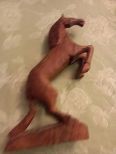 Carved Treen Wooden Horse