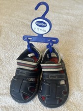 Boys Navy Pu Smart Sandal 6-12 Months