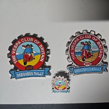 Vespa Club Of Britain Skegness 2015 Cog, pin And Patch Rally