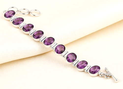 African amethyst gemstone 925 - african,