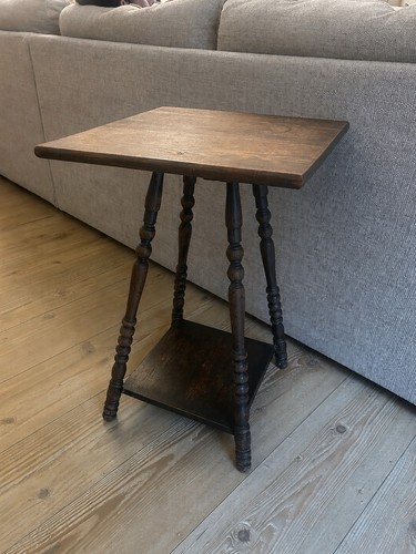 Vintage dark wood - vintage, stand