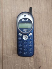 Philips Savvy Vogue retro vintage mobile phone - Navy Blue (BT Cellnet)