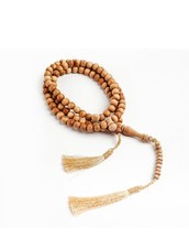 Nusantara Sandalwood Tasbih 99 x 8mm Islamic Prayer Beads, Tasbeeh - hardly used