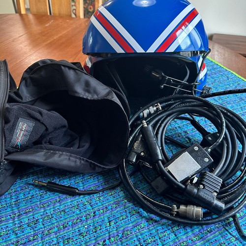 Gentex flight helmet dual - gentex,